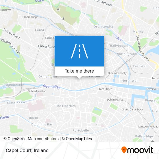 Capel Court map