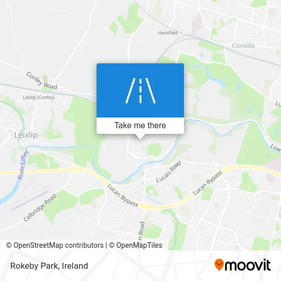 Rokeby Park map