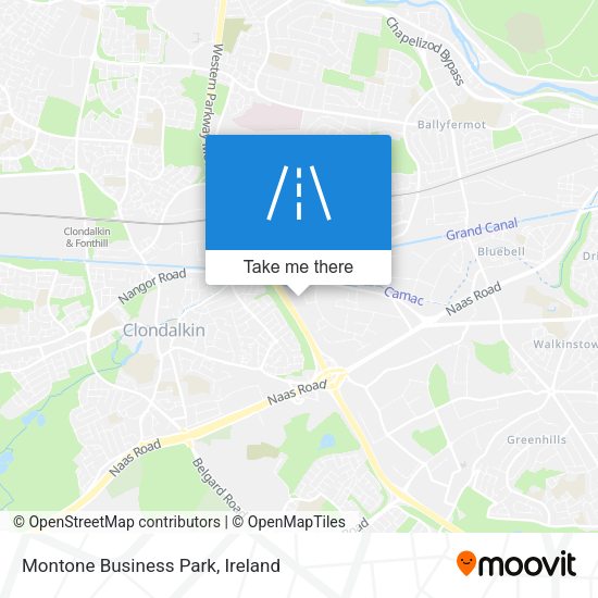 Montone Business Park map