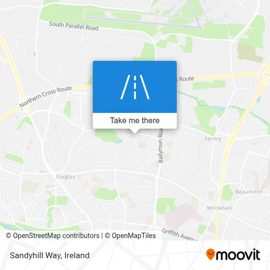 Sandyhill Way map