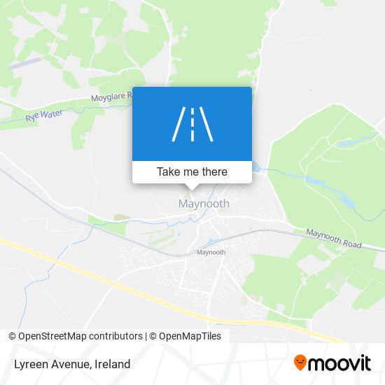 Lyreen Avenue map