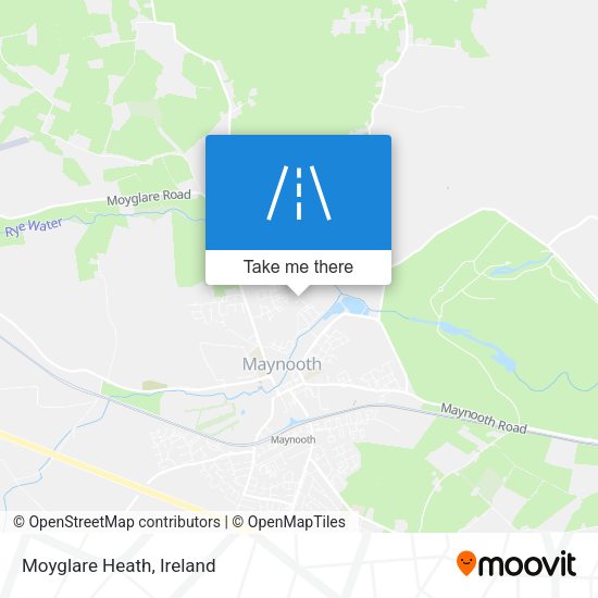 Moyglare Heath map