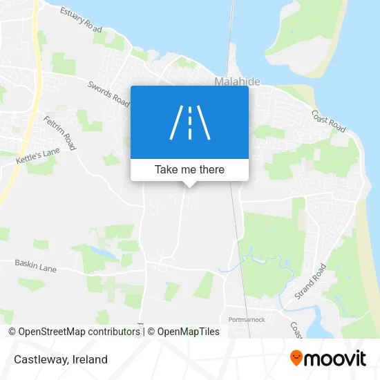 Castleway map