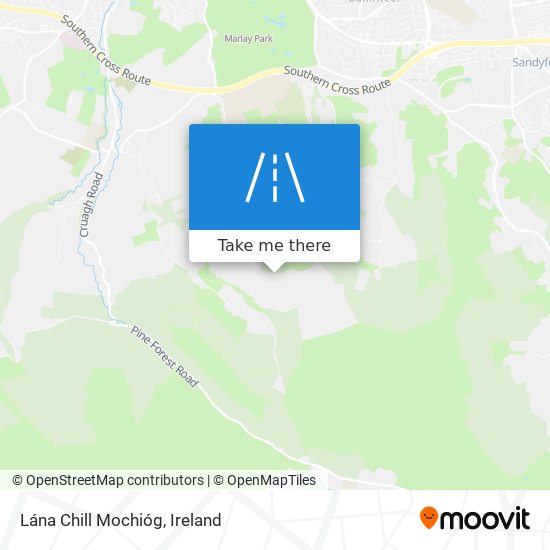 Lána Chill Mochióg map