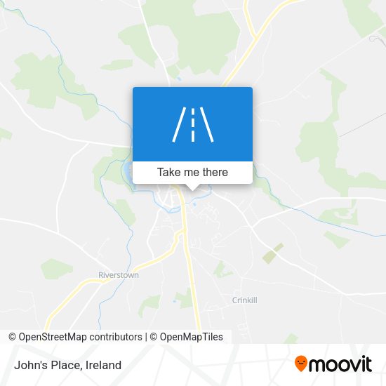 John's Place map