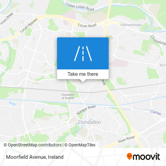 Moorfield Avenue map