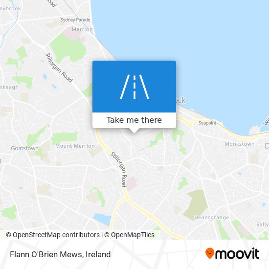 Flann O'Brien Mews map