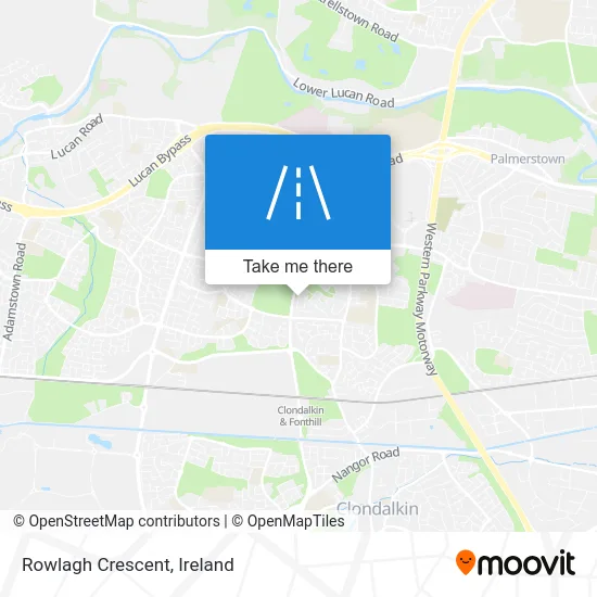 Rowlagh Crescent map