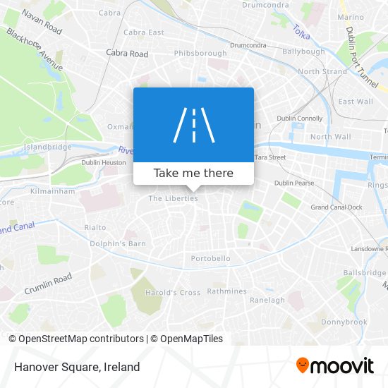 Hanover Square map