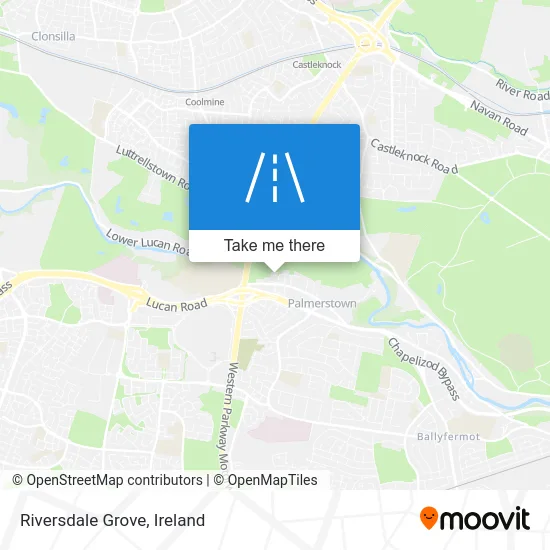 Riversdale Grove map