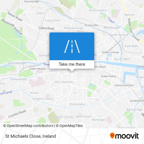 St Michaels Close map