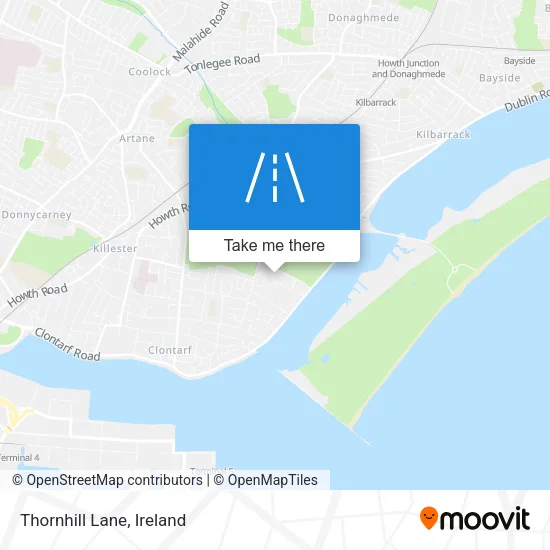 Thornhill Lane map