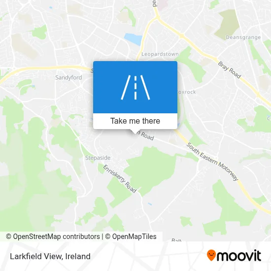 Larkfield View map