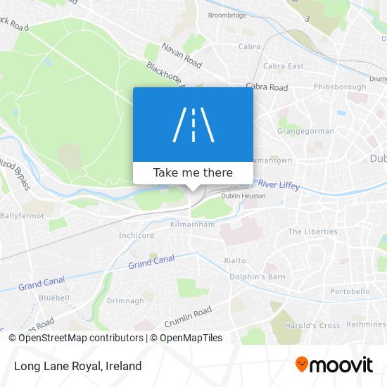 Long Lane Royal map