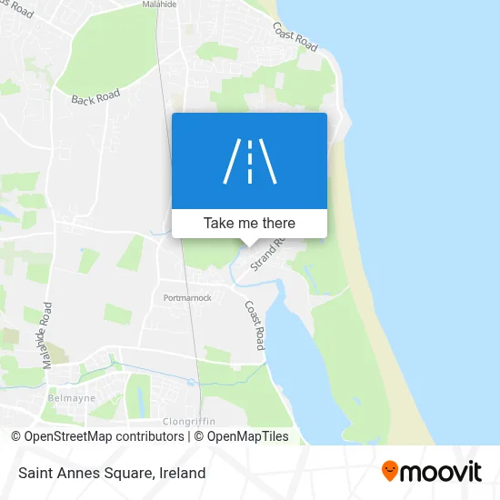Saint Annes Square map