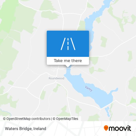Waters Bridge map
