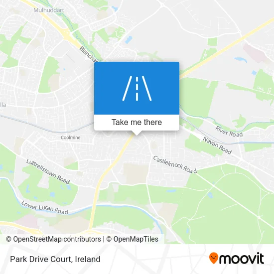 Park Drive Court map