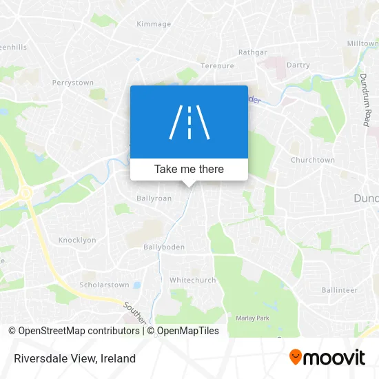 Riversdale View map