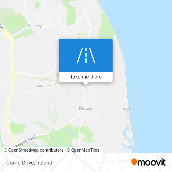 Corrig Drive map