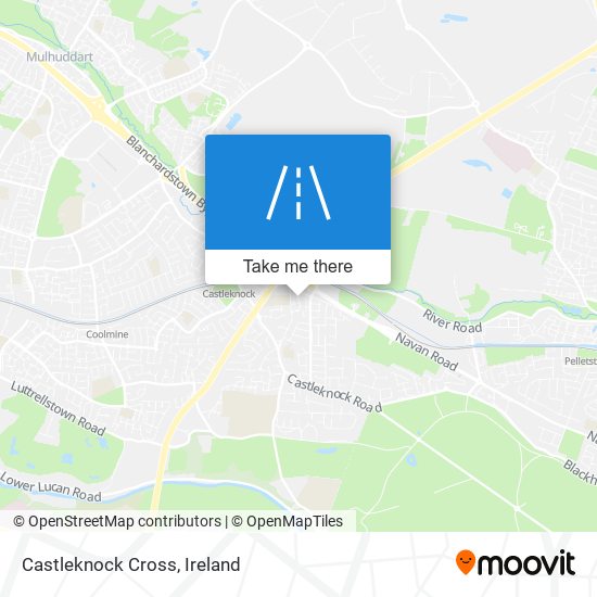 Castleknock Cross map