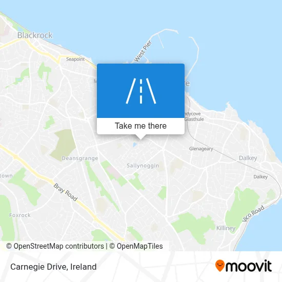 Carnegie Drive map