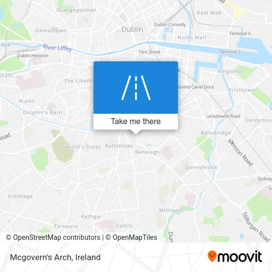 Mcgovern's Arch map