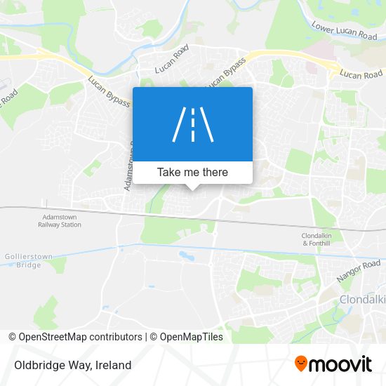 Oldbridge Way map