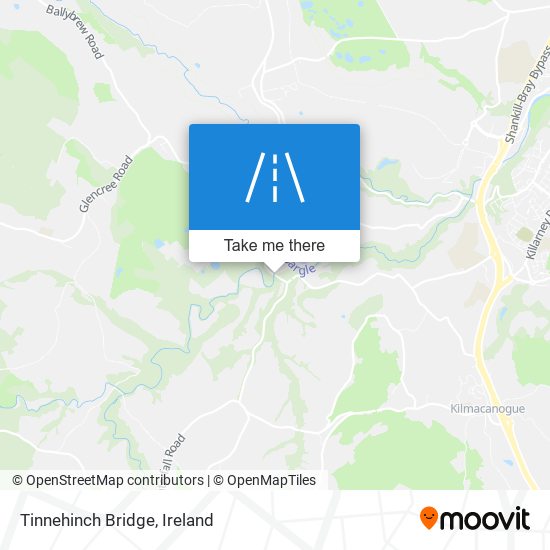 Tinnehinch Bridge map