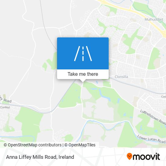 Anna Liffey Mills Road plan