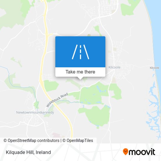 Kilquade Hill map