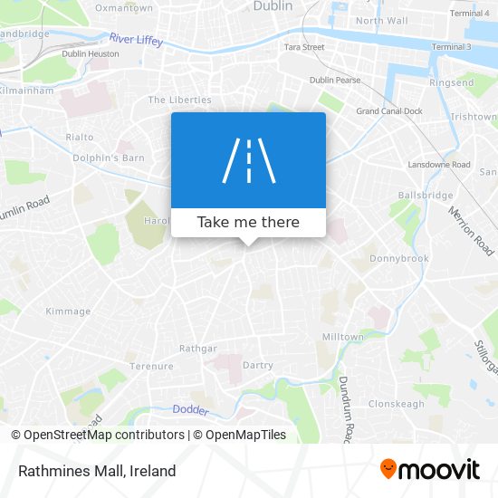 Rathmines Mall map