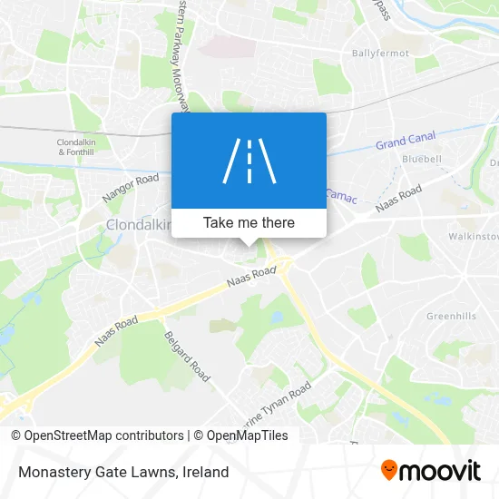 Monastery Gate Lawns map