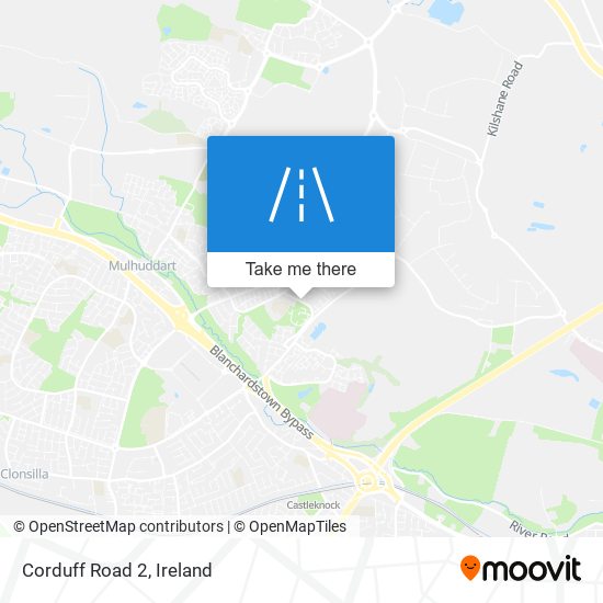 Corduff Road 2 map