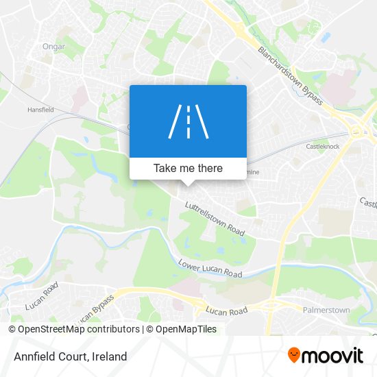 Annfield Court map