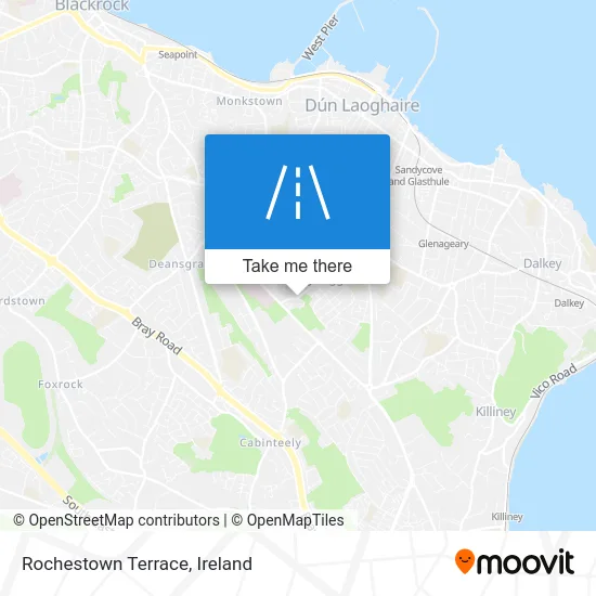 Rochestown Terrace map