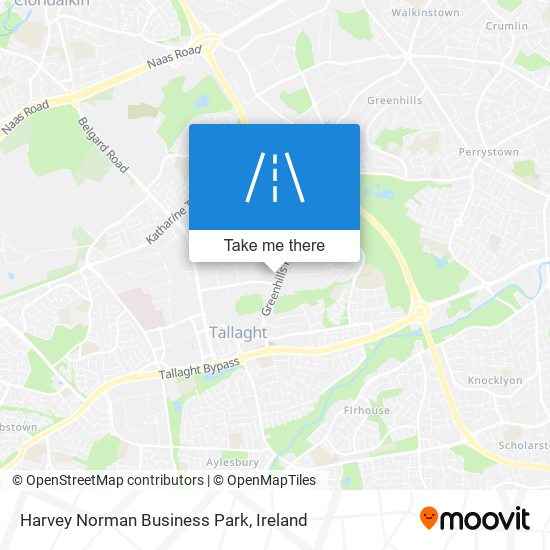 Harvey Norman Business Park map