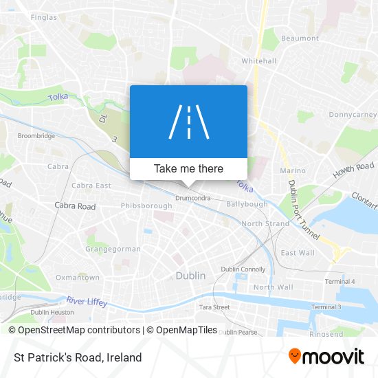 St Patrick's Road plan