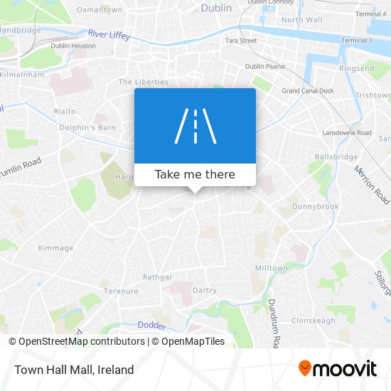 Town Hall Mall map