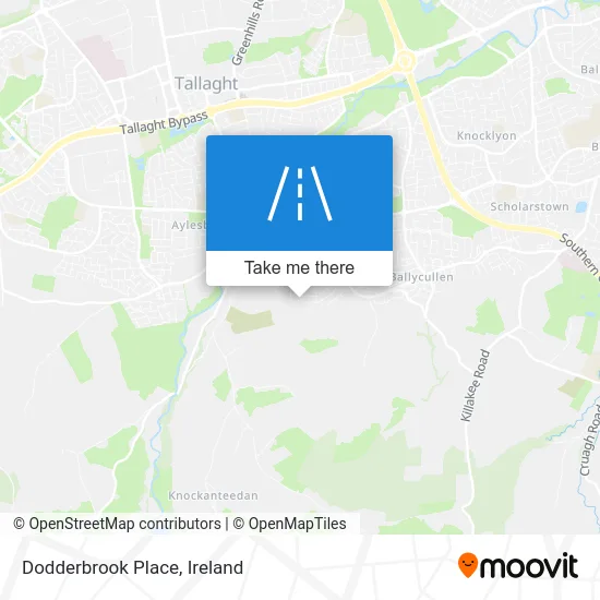 Dodderbrook Place map