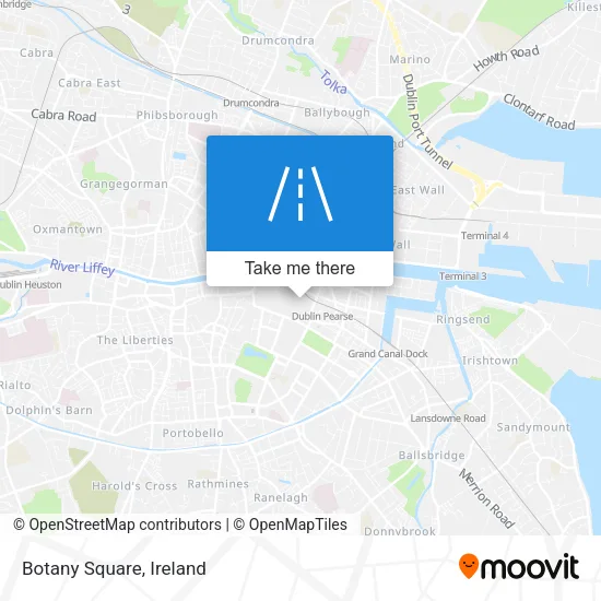 Botany Square map