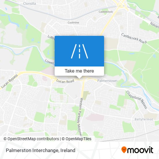 Palmerston Interchange map