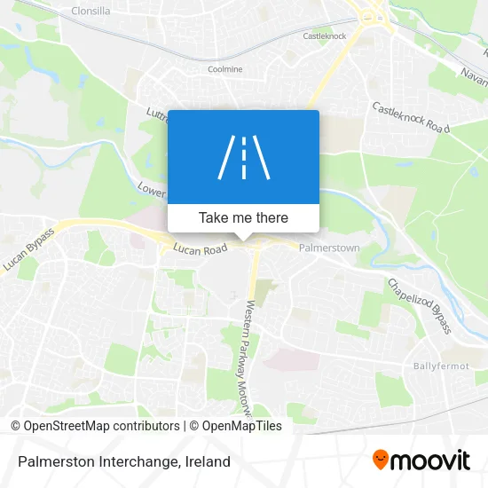 Palmerston Interchange map