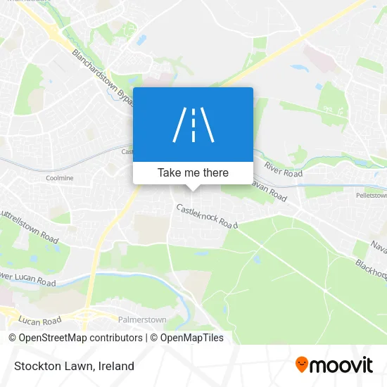 Stockton Lawn map