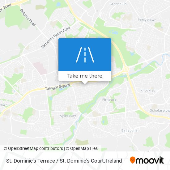 St. Dominic's Terrace / St. Dominic's Court map