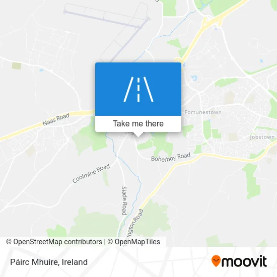Páirc Mhuire map