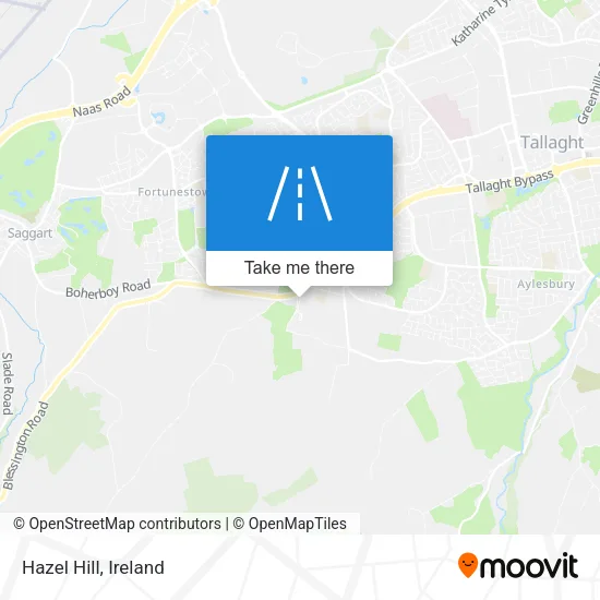 Hazel Hill map