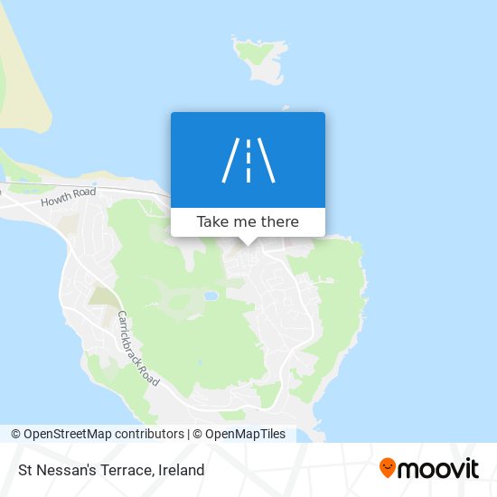 St Nessan's Terrace map