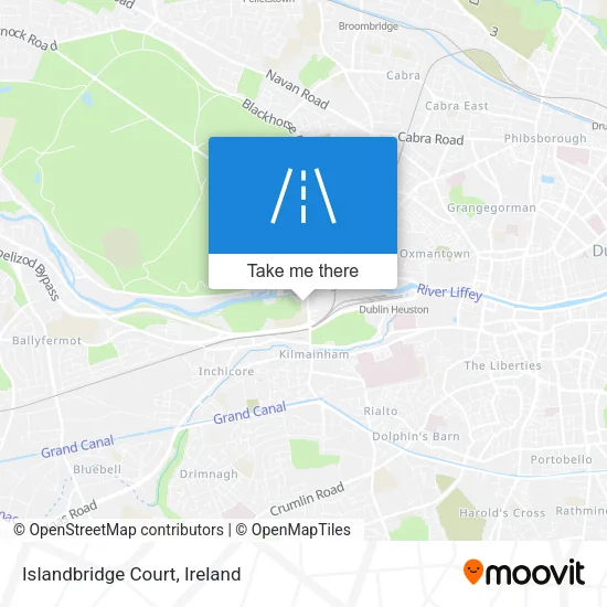 Islandbridge Court map