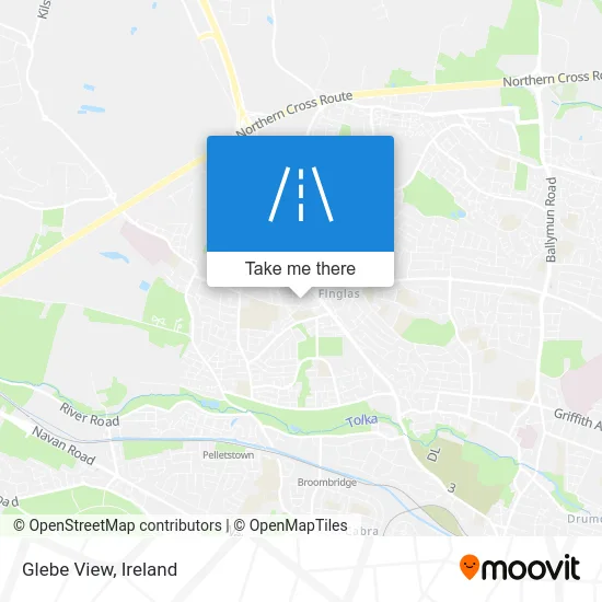 Glebe View map