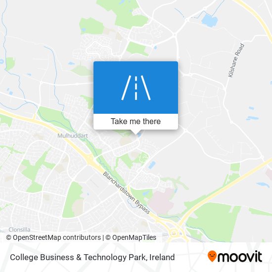 College Business & Technology Park map